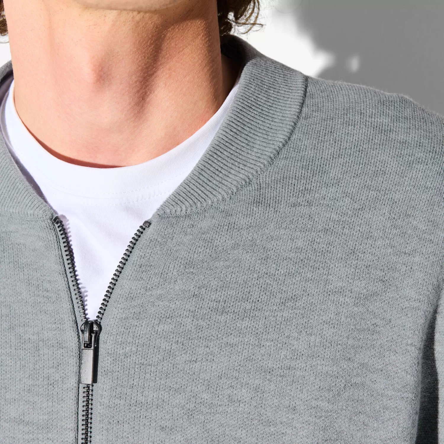 Jules Gilet met rits en sportkraag, assortiment performa>Heren Gebreide Vesten Heren