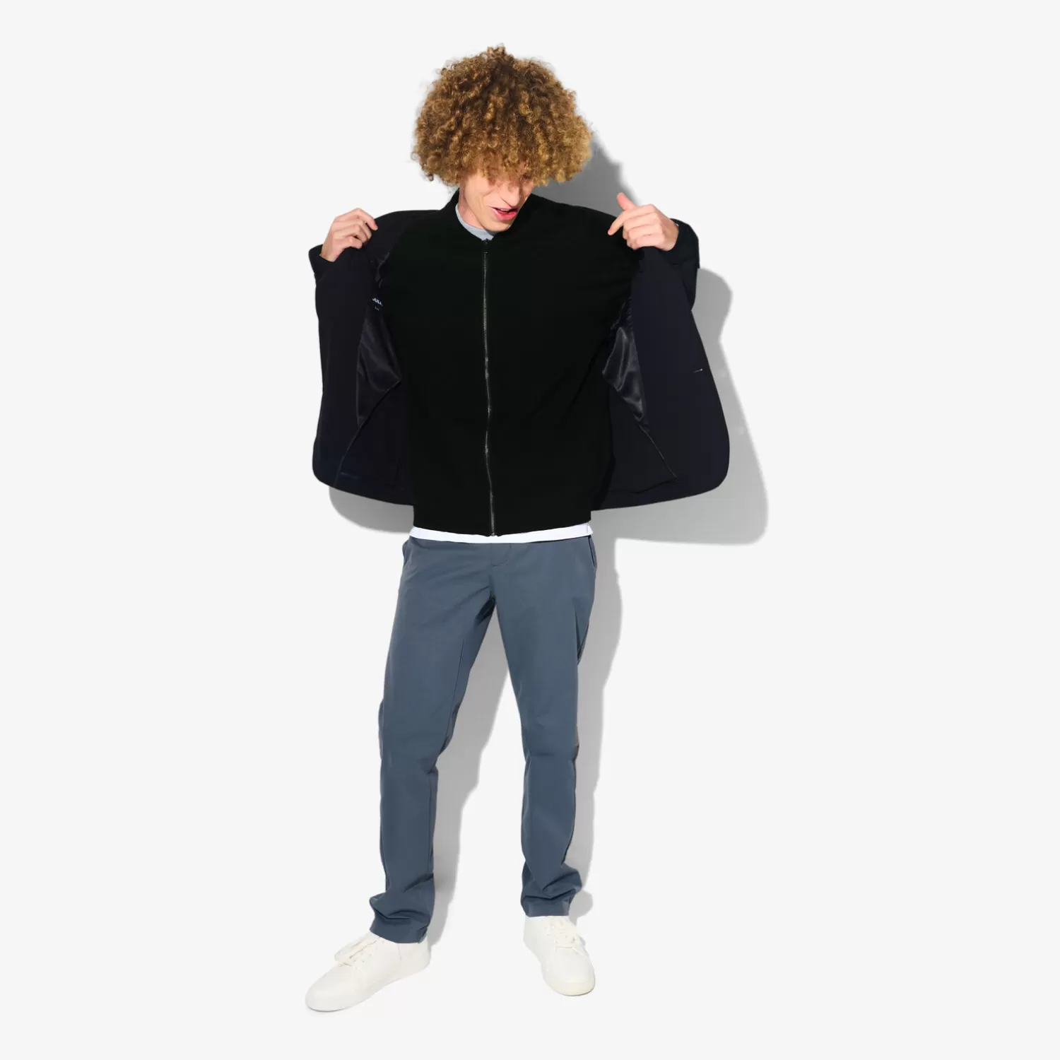 Jules Gilet met rits en sportkraag, assortiment performa>Heren Gebreide Vesten Heren
